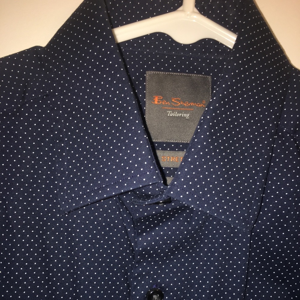 Ben Sherman Men’s Navy Dress Shirt